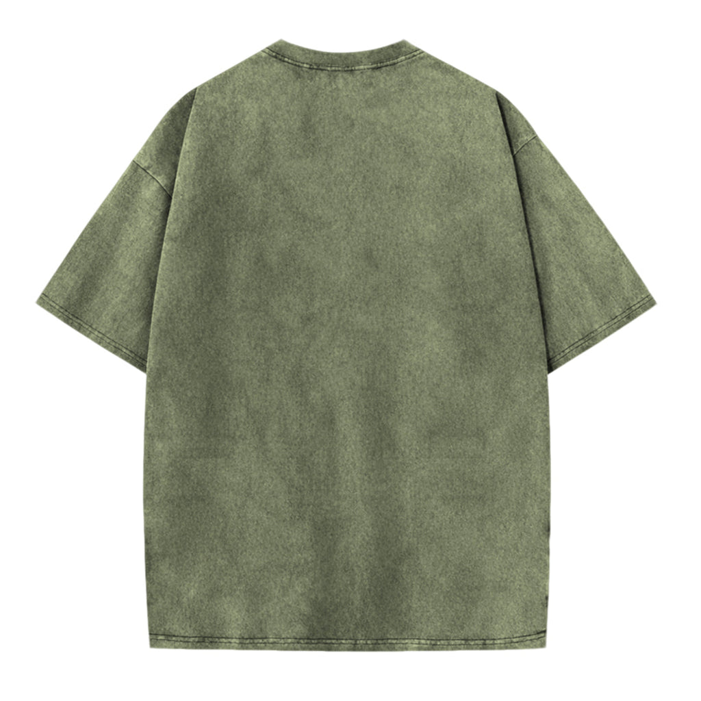 Boiling Frog Funny Graphic Washed T-shirt